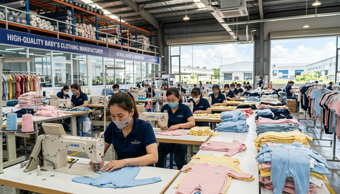 Leading Baby Clothing Production Line China
