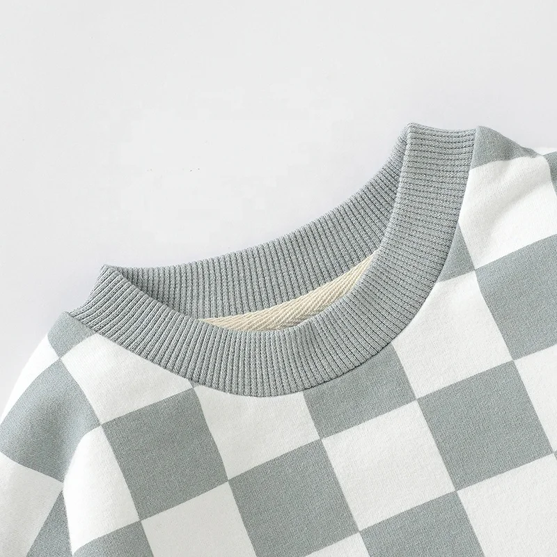 Rib Cuff Stretchy Long Sleeve Autumn Winter Organic Cotton Baby Romper Clothing Baby Boy Romper - Image 4