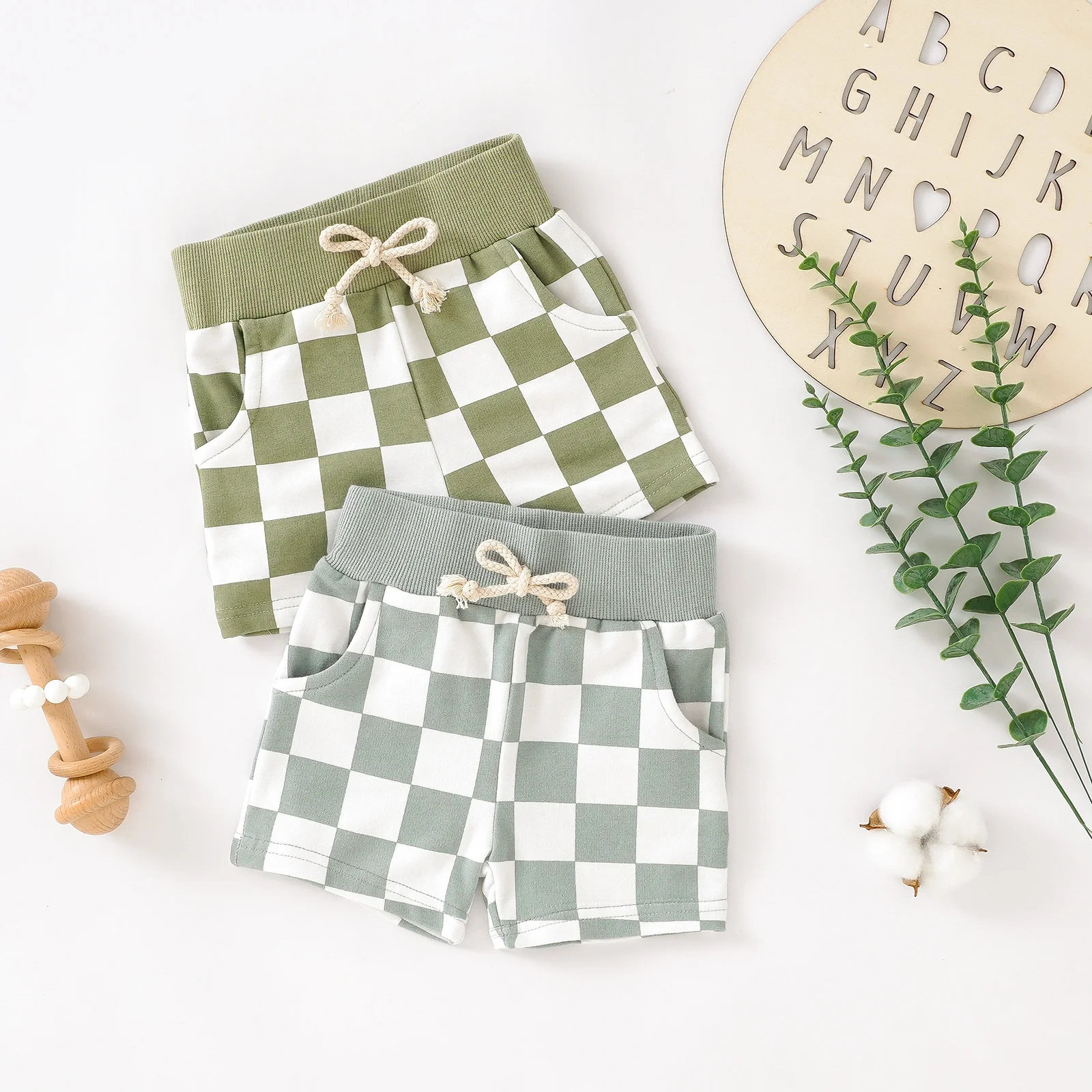 Hot Sale Summer Baby Pants Short Organic Cotton Shorts for Baby - Image 2