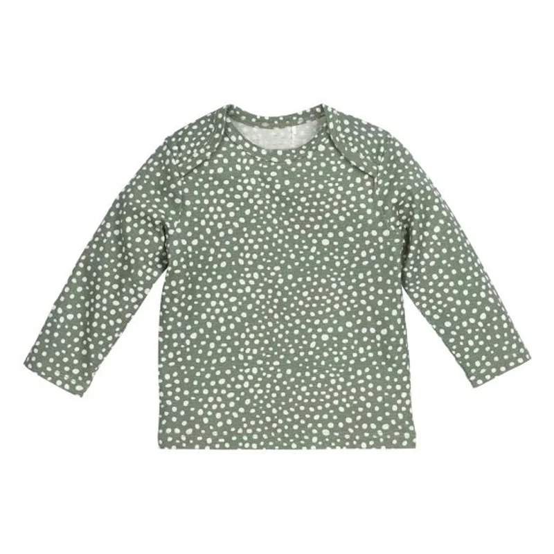 2023 Spring Summer Lap Collars 100% Organic Cotton Tee Shirt Pants, Baby Children Kids Pyjama Clothing Set - Image 5