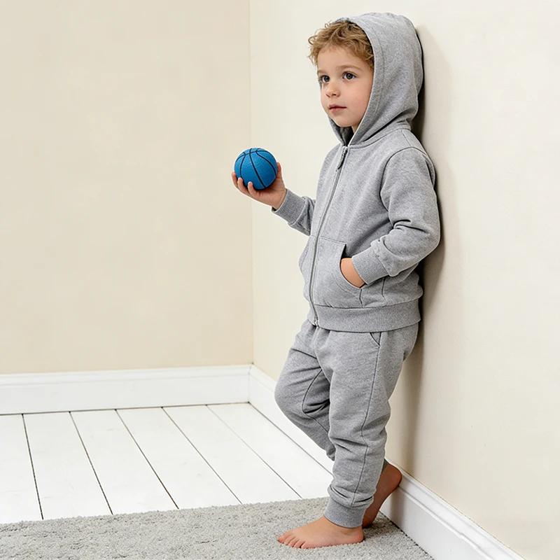 Wholesale New Design Plaid Elastic Waist Full Length Baby Pants Baby Jogger Pants Children Kids Pants - Image 2