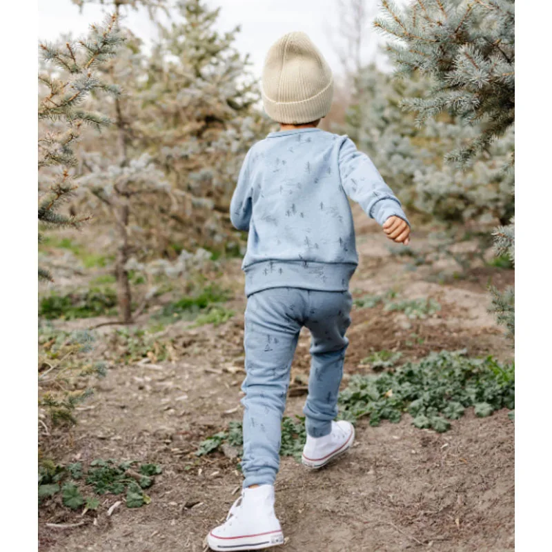 Autumn Tracksuits Boutique Two Piece Print Sweat Suits Baby Boys Clothing Sets - Image 3