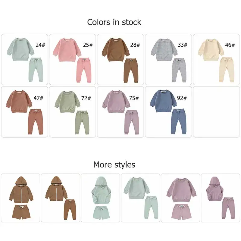 Spring Autumn Pullover Girls Baby Sweatshirts and Pants Set Children Kids Toddler Baby Clothing Sets Boys - Image 3