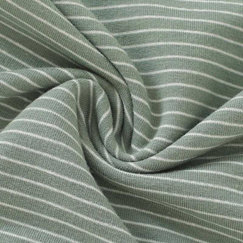 Stripe Full Sleeve Pullover Baby Onesie Rompers Snap Crotch Baby Rompers Clothing - Image 5