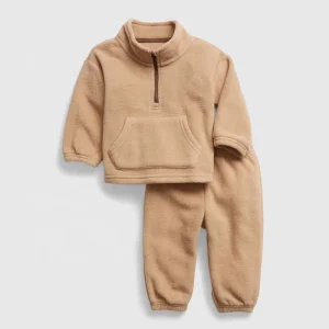 High Quality Winter Kids Tracksuits Set Spring Warm Baby Clothing Gift Set Baby Fleece Outfit Set