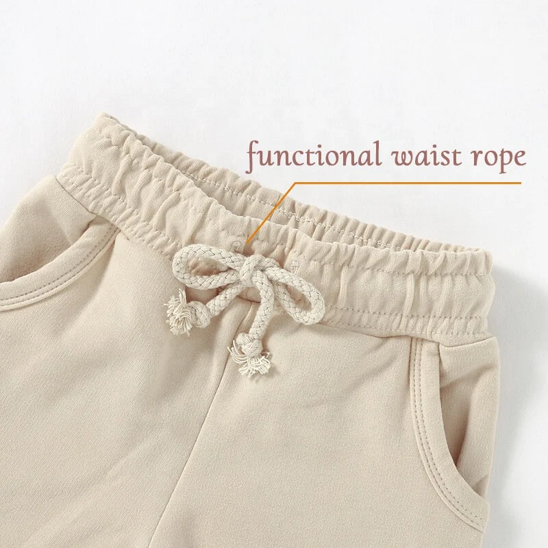 260g French Terry Baby Tracksuit Baby Outfits Autumn Winter 2pcs Baby Clothes Sweater Suit Clothing Set - Image 4