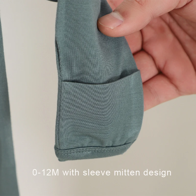 Soft Summer Bamboo Baby Rompers Newborn Baby Onesie Pajamas Bamboo Baby Clothes - Image 6