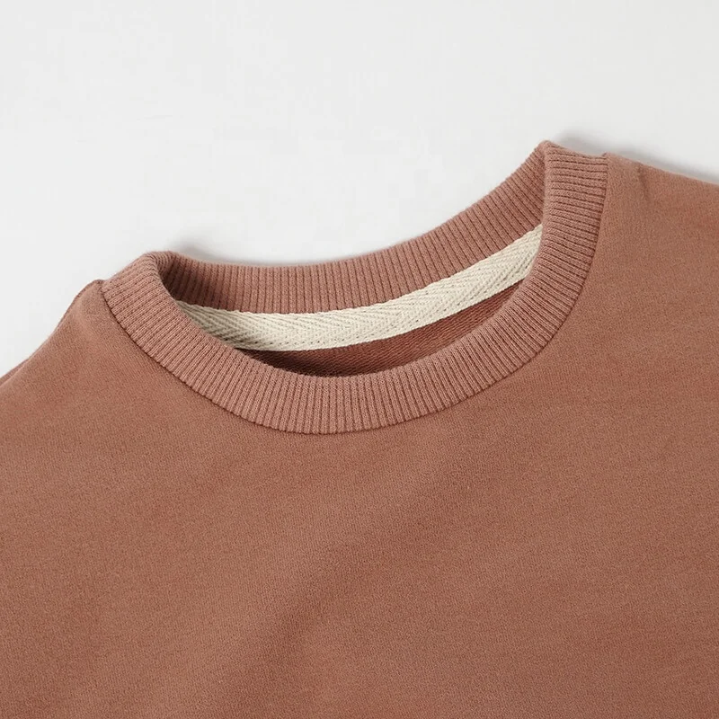 Customized logo From 20pcs Plain Cozy Drop Sleeve Pullover Bubble Romper Baby Sweater Romper - Image 4