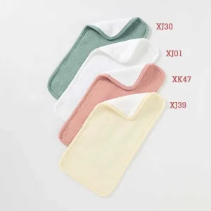 Plain Soft 100% Organic Cotton Toweling Baby Burp Cloth,Muslin Burp Cloth for Baby