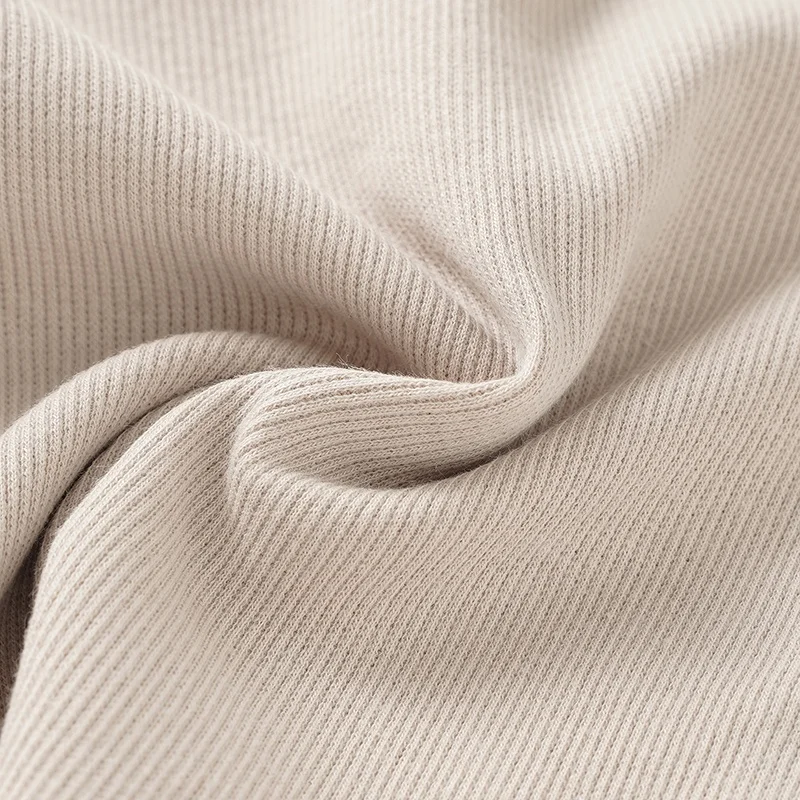 Raglan Sleeve Autumn Top and Pants 2pc Set Baby Rib Clothing Set Pajamas - Image 6