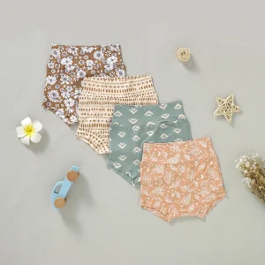 2023 Fashion New Unisex Baby Short Pants Bamboo Baby Pants Summer Comfortable Baby Pants